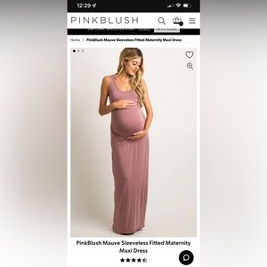 Pinkblush maternity dress